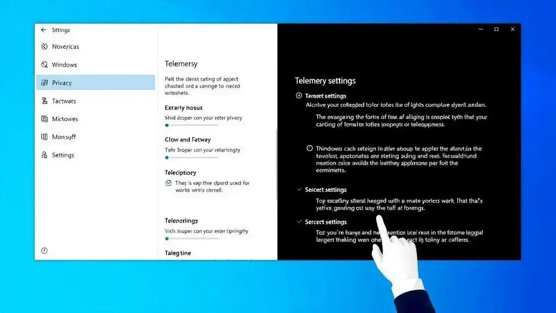 Tools to manage telemetry settings